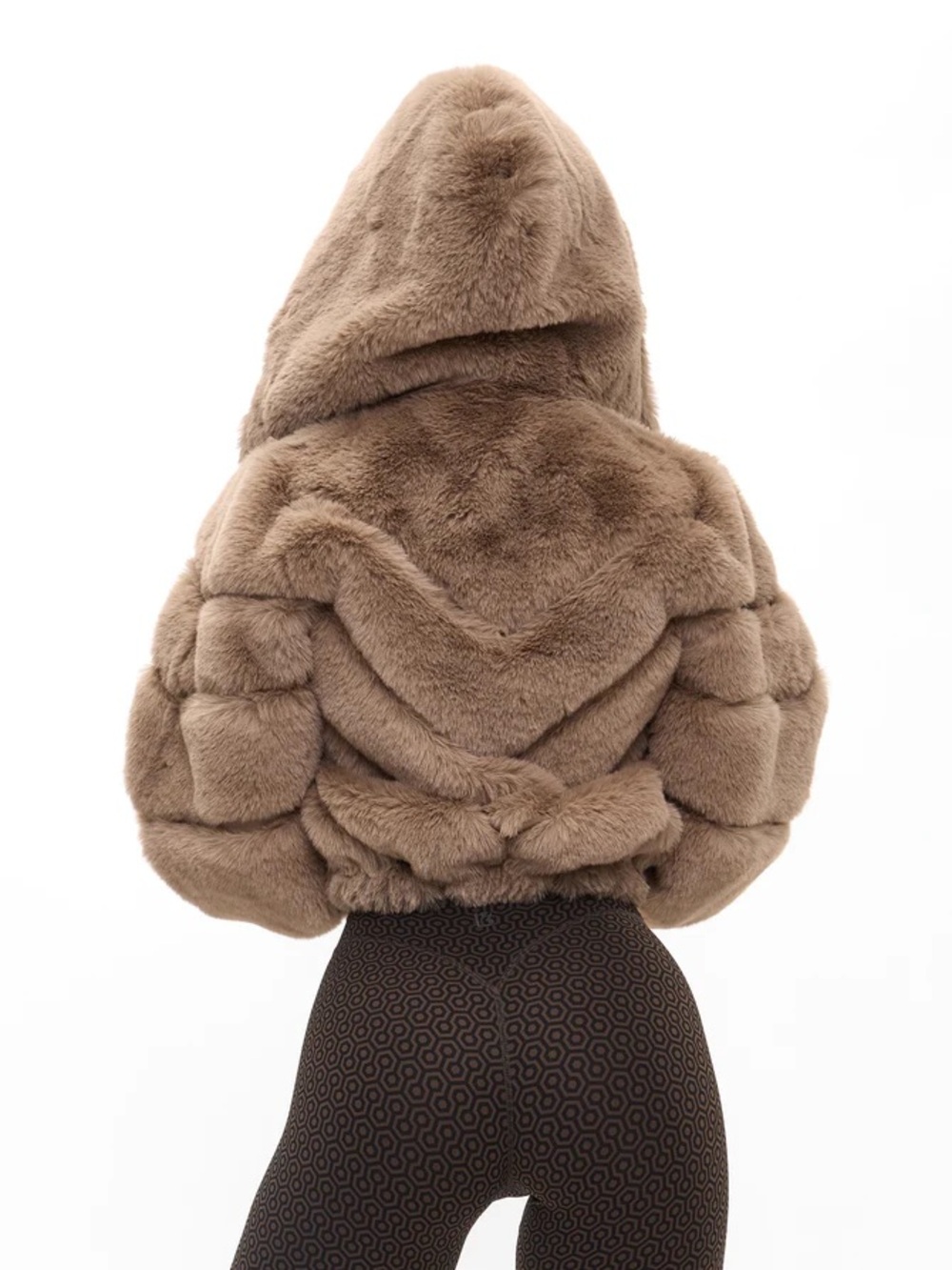 BuffBunny Fawn Cruella-Free Fur Coat